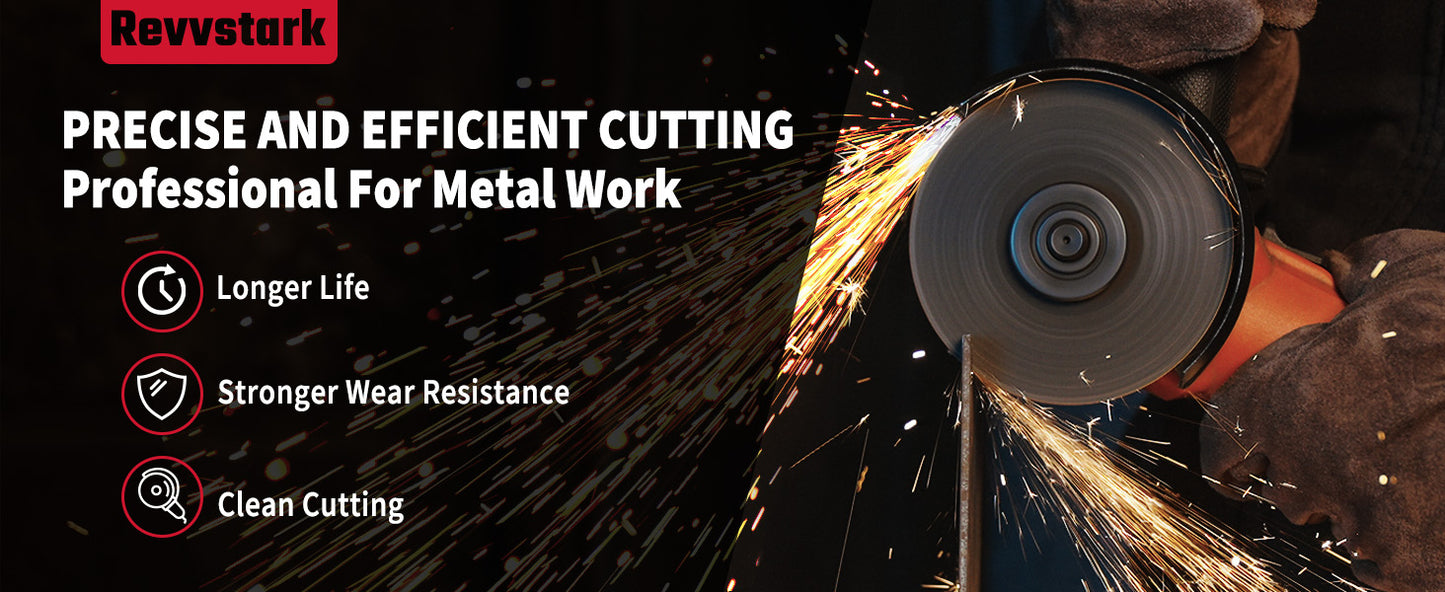 55 Pack Cut Off Wheels Industrial Grade 4 1/2 Cut Off Wheel, Ultra Thin 4-1/2" x 3/64" x 7/8" Cutting Wheel, Metal & Stainless Steel Cutting Discs for Angle Grinder, 30% Performance Up