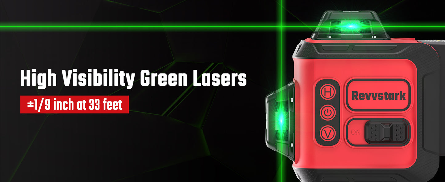 Laser Level Pro Kit, 3X360°Self-leveling Tool for Construction, Tiling Floor & Picture Hanging, 3D Cross Line Laser Level with Fine-tuning Bracket, 12 Lines level Tool with 2*2400mAh Battery